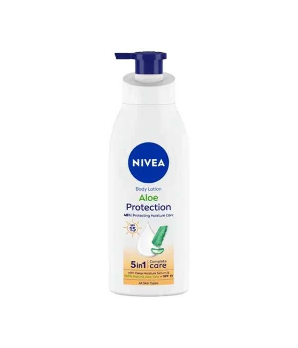 NIVEA Aloe Protection with SPF 15 Body Lotion 400ML