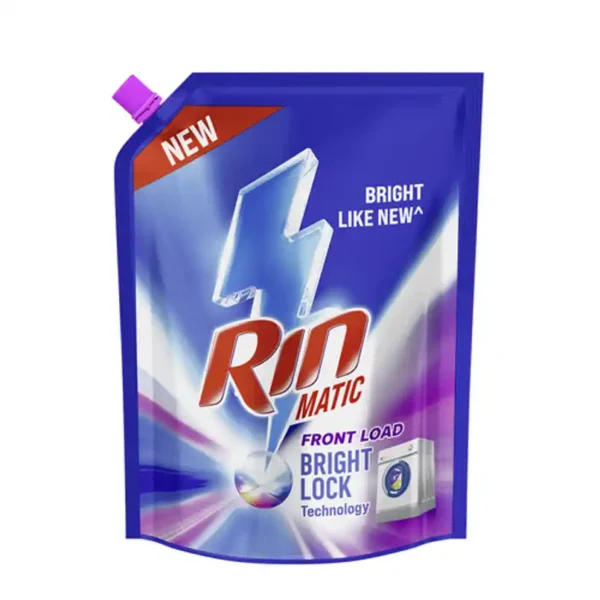 Rin Matic Front Load Detergent Liquid | Pouch (2L)