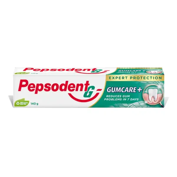 Pepsodent Gumcare+ Toothpaste, Reduces Gum Problems In 7 Days 140g