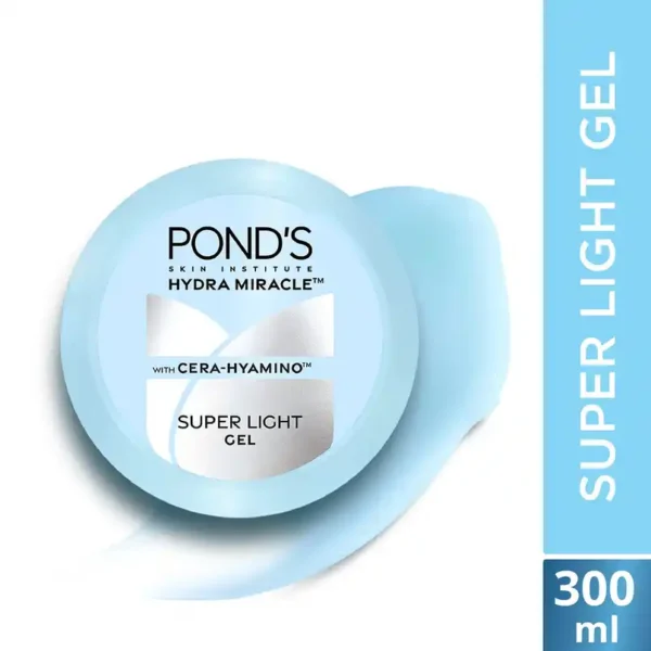 Pond's Super Light Gel Oil-Free Moisturize With Hyaluronic Acid & Vitamin E 300ml
