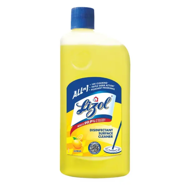 Lizol Citrus Floor Cleaner Liquid (1L)