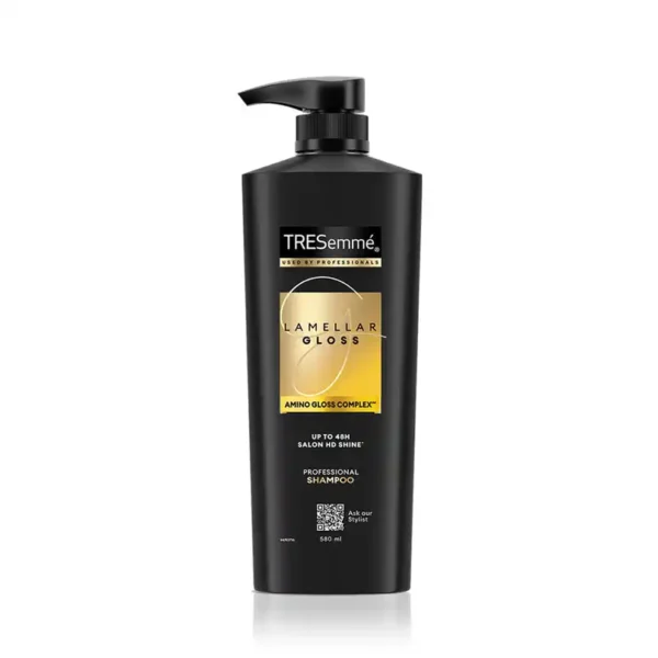 Tresemme Lamellar Gloss Shampoo, With Amino Gloss Complex, For Ultra Shiny, Glossy Hair 580ml