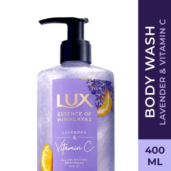 Lux Lavender and Vitamin C Shimmer Body Wash 400ml