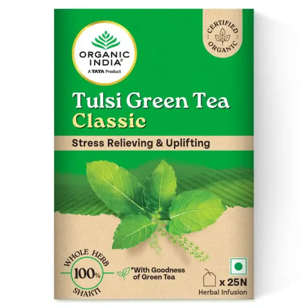 Organic India Tulsi Organic Classic Green Tea 25pcs