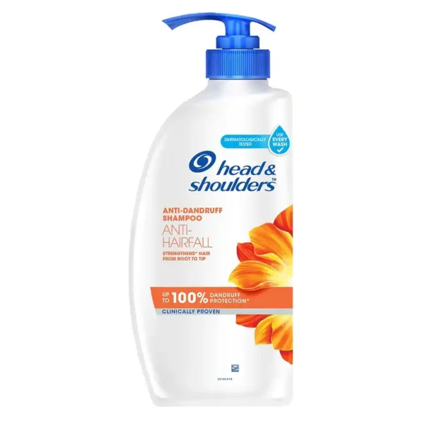 Head & Shoulders, Anti-Hairfall, Anti-Dandruff Shampoo for Women & Men 650ml