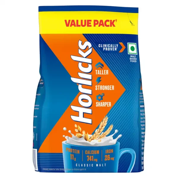 Horlicks Assorted Malt Based Food Drink Mix | For 5+ years Kids 750g