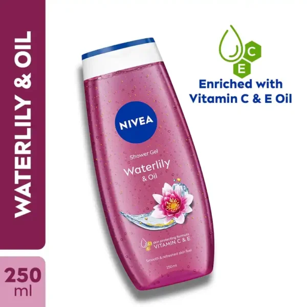 Nivea Waterlily & Oil Shower Gel 250ML