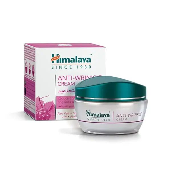 Himalaya Anti-Wrinkle Cream For Men/Women With Aloevera & Grapes 50g