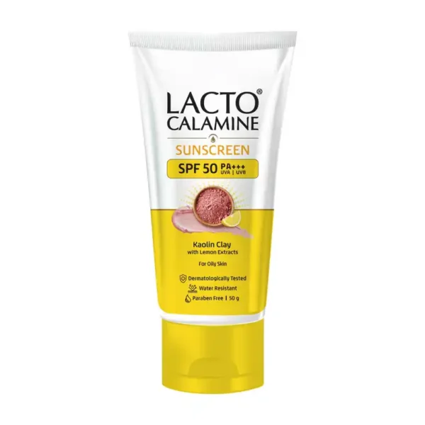 Lacto Calamine Daily Sunshield Matte Look Sunscreen SPF 50 PA +++ 50g