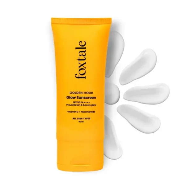 Foxtale Glow Sunscreen SPF50 PA++++ In-Vivo Tested 50ml